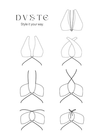 Elanie Bikini Top in Fig