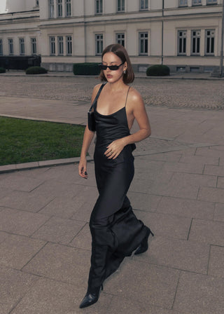 Amina Dress in Black