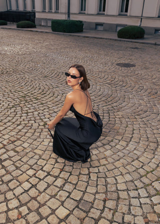 Amina Dress in Black