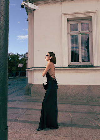 Amina Dress in Black