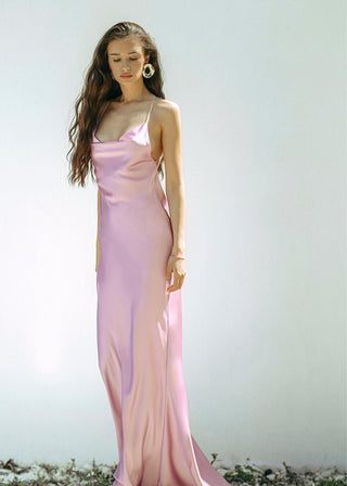 Amina Dress in Fig