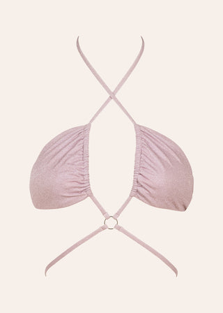 Elanie Bikini Top in Powder