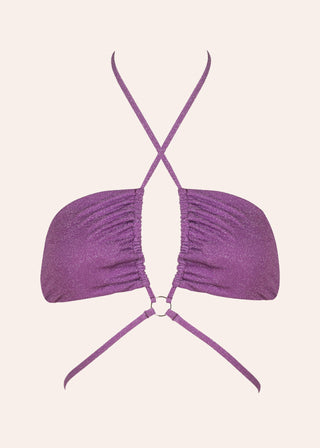 Elanie Bikini Top in Fig