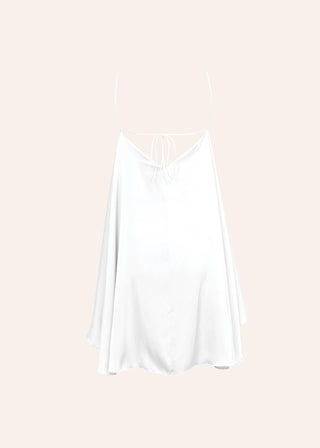 Backless Fairy Dress in White