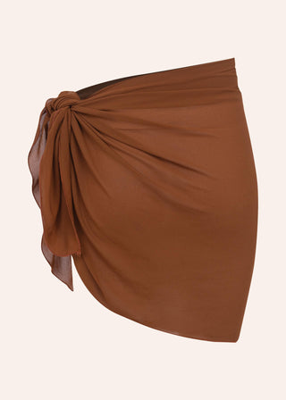 Chiara Mini Sarong in Amber