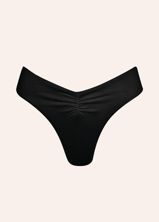 Paula Bikini Bottom in Black