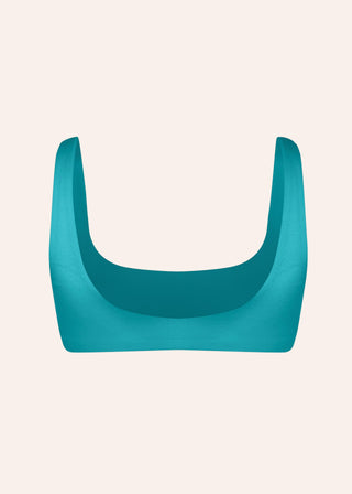 Aria Bikini Top in Aquamarine