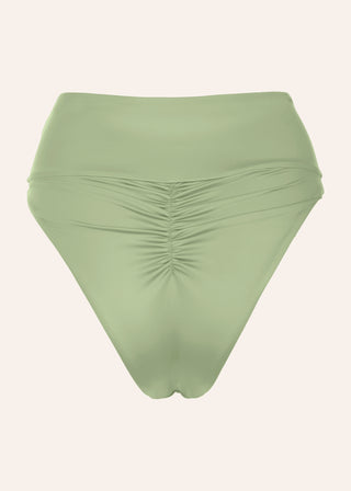 Lilah Bikini Bottom Reversible in Matcha
