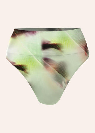 Lilah Bikini Bottom Reversible in Matcha