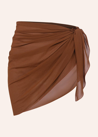 Chiara Mini Sarong in Amber