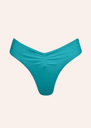 Paula Bikini Bottom in Aquamarine