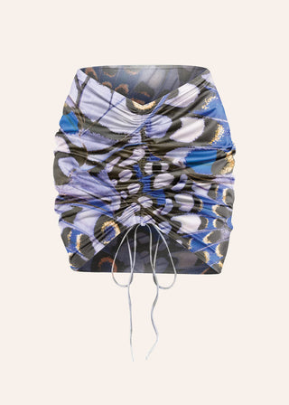 Bea Skirt in Blue Print