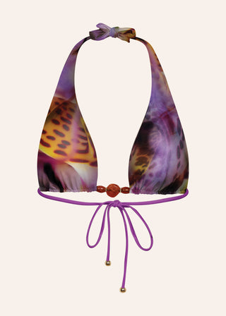 Sophia Bikini Top Reversible Orchid